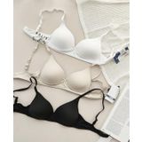 NBB Desteksiz Balensiz İnce Askılı Üçgen Sütyen/Bralet-3680