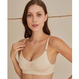 NBB Dikişsiz Çıkarılabilir Padli Soft Cup Likralı Balensiz Rahat Sütyen