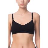 NBB Siyah Renk Seamless Sütyen, Siyah, 75