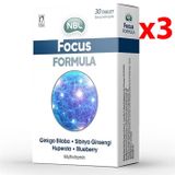 NBL Focus Formula 3x30 Tablet