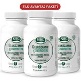 Nbl Glukozamin Kondrotin Msm 750MG 60 Tb 3 Lü Avantaj Paket