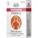 Nbl Immuno Formula Selenyum ve Beta Glukan İçeren Takviye Edici Gıda