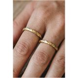 NBS Beautiful Naturel Stones Kadın Ayarlanabilir Pirinç Yüzük İnce Zarif Kombin Trend Model