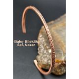 NBS Beautiful Naturel Stones Saf Bakır Bileklik Ajda Model İnce Zarif Kaliteli Ayarlanabilir ( Hediyelik , Özel Günler )