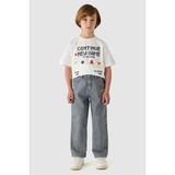 NBT Jeans Erkek Çocuk Gri Pantolon - 4 Yaş