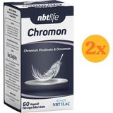 Nbt Life Chromon - Seylan Tarçını ve Krom Pikolinat - 60 Kapsül - 2 Adet (Toplam 120 Kapsül) - Dezenfektan Hediyeli