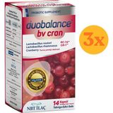 Nbt Life Duobalance Bv Cran - Turna Yemişi (Cranberry) ve Probiyotik Içeren - 14 Kapsül - 3 Adet (Toplam 42 Kapsül)