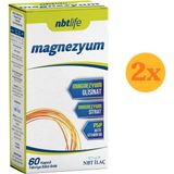 Nbt Life Magnezyum P5P - Magnezyum Sitrat ve Vitamin B6 (P5P) - 60 Kapsül - 2 Adet (Toplam 120 Kapsül)