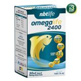 Nbt Life Omegalife 2400 mg 3x60 Kapsül Balık Yağı