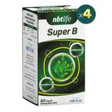 Nbt Life Super B Spirulina Klorella 4x60 Kapsül