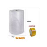 NÇB Mçb Group Ambalaj Balonlu Ambalaj Naylonu 100 Cm X 10 Metre Patpat 60 Gram Kalın Havalı Naylon