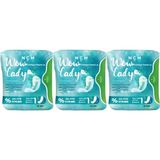 NCM INTERNATIONAL A.Ş. NCM WOW LADY HİJYENİK ORGANİK GÜNLÜK PED SET 3'LÜ - Günlük - İnce - 3 Paket