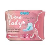 NCM INTERNATIONAL A.Ş. Wow Lady Gündüz Ped, Günlük Kullanım, Pamuk, Kokusuz, Kanatsız, Tek Kullanımlık, 10 Adet
