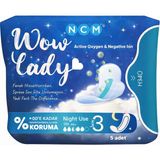 NCM WOW LADY HİJYENİK ORGANİK GECE PED - Gece - Uzun - 1 Paket