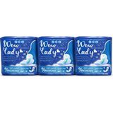 NCM WOW LADY HİJYENİK ORGANİK GECE PED SET 3'LÜ - Gece - Uzun - 3 Paket