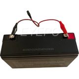 NCP 6V 12AH Oyuncak Akülü Araba ile Uyumlu 6V 12AH 6 Volt Akü+Maşalı Kablo