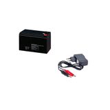 NcpLine 12 Volt 7 Amper Pilsan Uyumlu Akü Ve Şarj Adaptörü Akülü Araba Için Ikili Set