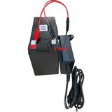 Ncpline 12 Volt 7A Akü Bakımsız Kuru Çocuk Oyuncakları Akülü Araba Pili ve Şarj Adaptörü Birlikte Set