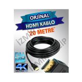 NcpLine 20 Metre Hdmi Bilgisayar Tv Mönitör Görüntü Kablosu 4k