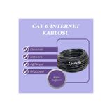 NcpLine 35 Metre Internet Kablosu/FTP Cat6 Iki Kat Korumalı/iç Dış Mekan/35M Ethernet Kablosu