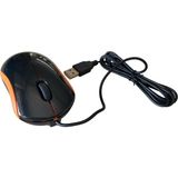 Ncpline Kablolu Optik Mouse Maus Fare - Siyah