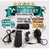 Ncpline Mını Hd Uydu Alıcısı Turksat 4A Yukludur Faturalı 2 Yıl Garantılı