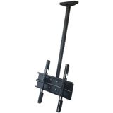 NcpLine PHİLİPS UYUMLU 65 İNÇ 75 İNÇ LCD LED TELEVİZYON TV TAVAN ASKI APARATI GÜVENLİK DEMİRLİ 110 CM