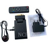 Ncpline Scart Girişli Tüplü Tv Uyumlu Mini Uydu Alıcısı Kanalları Hazır Yüklü - Siyah