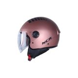 Ncr 230 Yarım Yazlık Kask Rose Gold (Gül Kurusu) Ece Belgeli - Gülkurusu