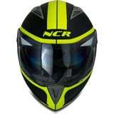 Ncr Çene Açılır Güneş Vizörlü Kask Ece Belgeli Fosforlu Yerşil - S - M