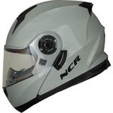 Ncr Çene Açılır Kask Cool Gri-L