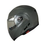 Ncr Çene Açılır Vizörlü Ece Belgeli Nargo Gri Kask
