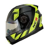 Ncr Icon Çene Açılır Kask - Sarı - Siyah - XL