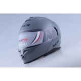 Ncr Kask Çene Açılır 166 Ece Belgeli-Nardo Gri