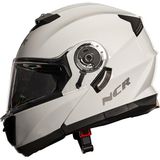 NCR Stars Çene Açılır Beyaz Kask(Ece Belgeli)