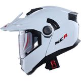 NCR X-Cross Çene Açılır Kask Kırmızı Grafik (Ece-22.06)