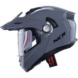 NCR X-Cross Çene Açılır Kask Nardo Gri (Ece-22.06) - 2XL