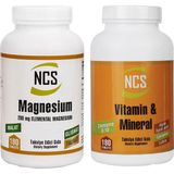 Ncs 2'li Set Vitamin Mineral + Magnesium Malat Taurat Glisinat