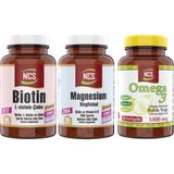 Ncs Biotin 60 Tablet Magnesium 60 Tablet Omega 3 Fish Oil 60 Kapsül
