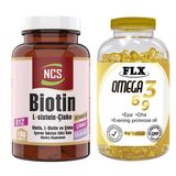 Ncs Biotin L Sistein Çinko 180 Tablet & Flx Omega 3-6-9 60 Tablet