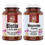 Ncs Biotin L-Sistein Çinko 60 Tablet + Magnesium Bisglisinat 60 Tablet