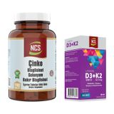 Ncs Çinko Selenyum Bakır 180 Tablet & Vitamin D3 K2 Damla