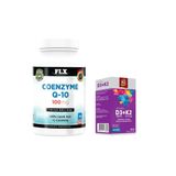 Ncs Coenzyme Q-10 100 Mg 90 Tablet + Vitamin D3 Vitamin K2 20 Ml