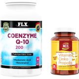 Ncs Coenzyme Q-10 200 mg 180 Tablet + Vitamin C Çinko Propolis 60 Tablet