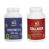 Ncs Coenzyme Q10 200 mg 180 Tablet + Collagen Hyaluronic Acid Vitamin C 90 Tablet