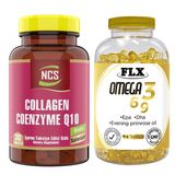 Ncs Collagen Coenzyme Q10 Biotin Selenium 30 Tablet + Flx Omega 3-6-9 90 Kapsül Balık Yağı