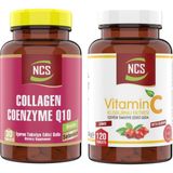 Ncs Collagen Coenzyme Q10 Biotin Zinc Selenium 30 Tablet & Vitamin C 1000 Mg 120 Tablet