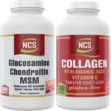 Ncs Collagen Kollajen 300 Tablet + Glucosamine Chondroitin Msm 300 Tablet