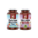 NCS Collagen Tip 1-2-3 (kolajen) 90 Tablet Kalsiyum Magnezyum Çinko 120 Tablet Vitamin D&k