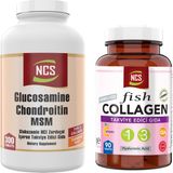 Ncs Collagen Tip 1-3 Balık Kollajen Cla Biotin 90 Tablet+Glucosamine Chondroitin Msm 300 Tablet